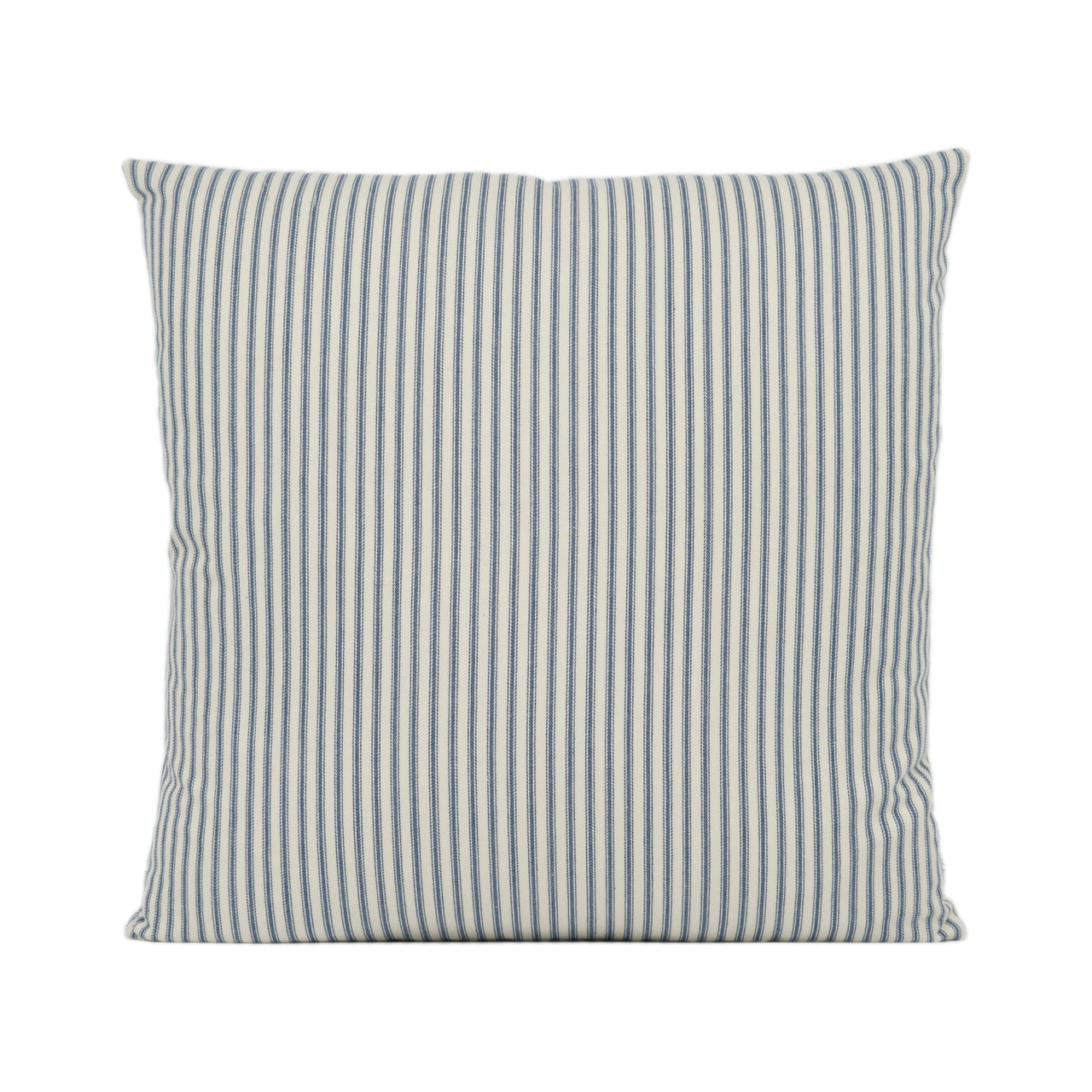 Sanderson - Sutton - Navy - Classic Woven Stripes Cushion Cover - Handmade Throw Pillow Designer Home Décor