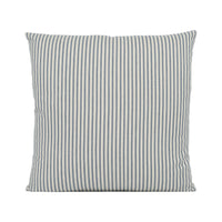 Thumbnail for Sanderson - Sutton - Navy - Classic Woven Stripes Cushion Cover - Handmade Throw Pillow Designer Home Décor