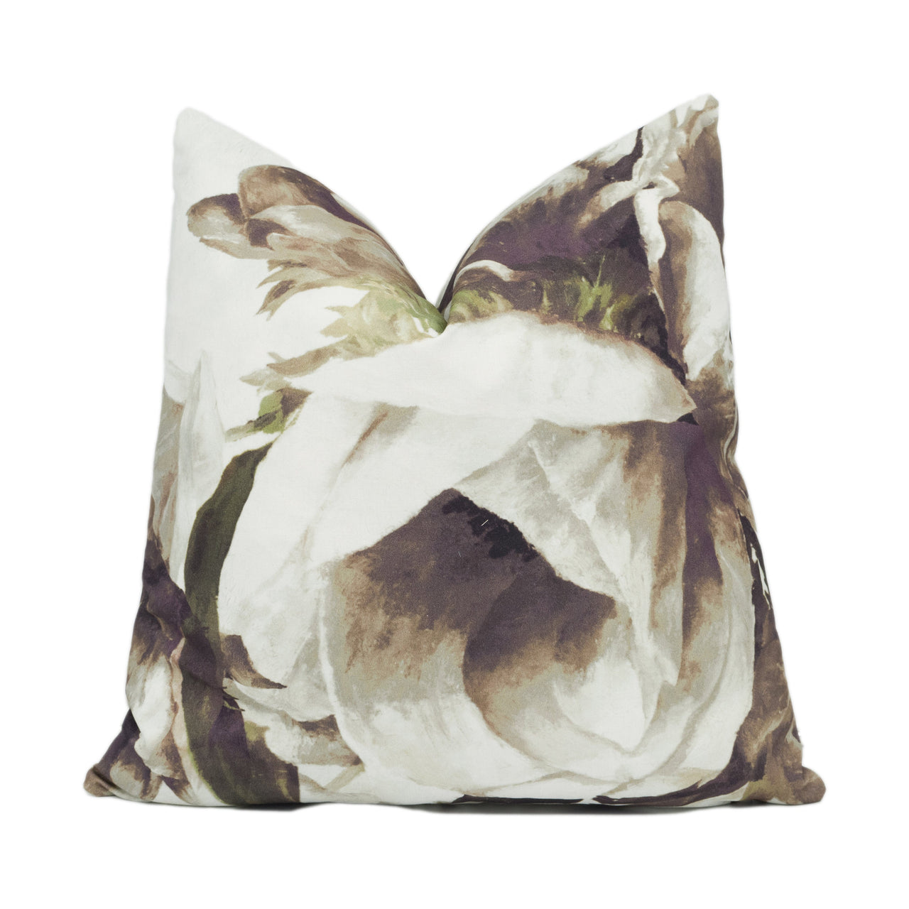 Designers Guild - Sepia Flower - Birch - Sophisticated Sultry Floral Cushion Cover - Handmade Throw Pillow Designer Home Décor