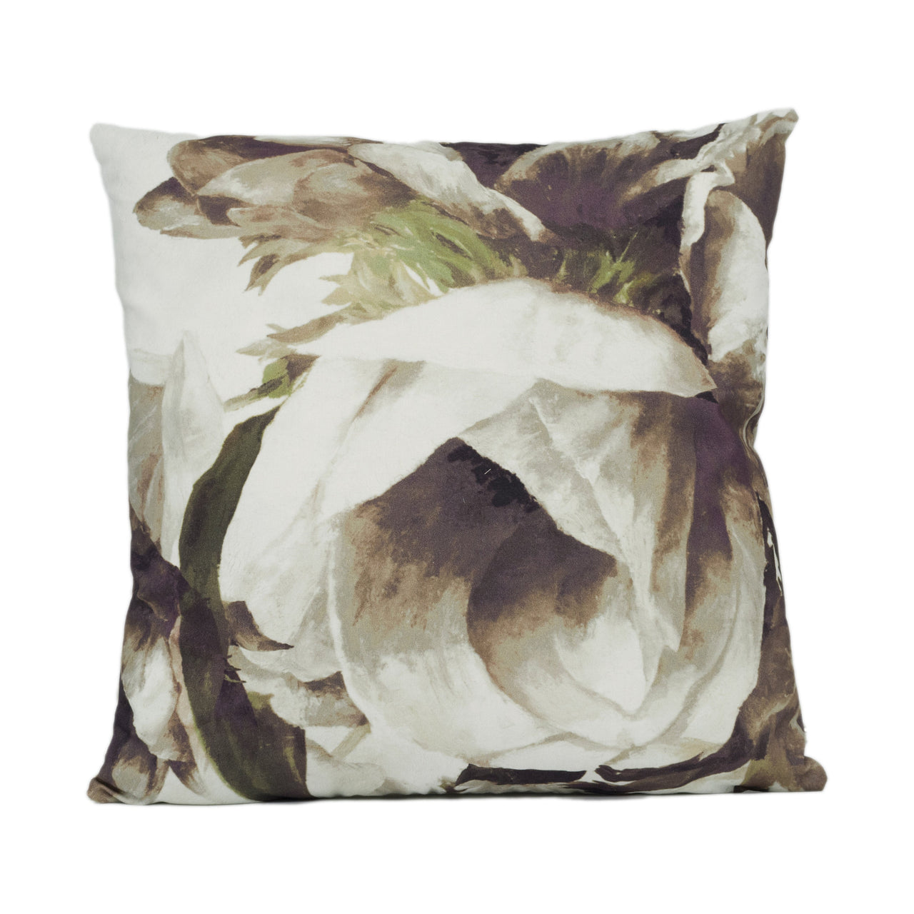 Designers Guild - Sepia Flower - Birch - Sophisticated Sultry Floral Cushion Cover - Handmade Throw Pillow Designer Home Décor