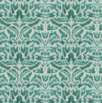 Thumbnail for Voyage Decoration - Nikko - Emerald - Majestic Painterly Damask Velvet Cushion Cover - Handmade Throw Pillow Designer Home Decor