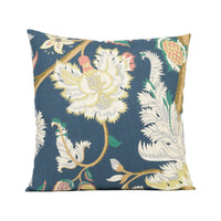 Thumbnail for Liberty Fabric - Palampore Trail - Pewter Blue - Stunning Cushion Cover Throw Pillow Designer Home Décor