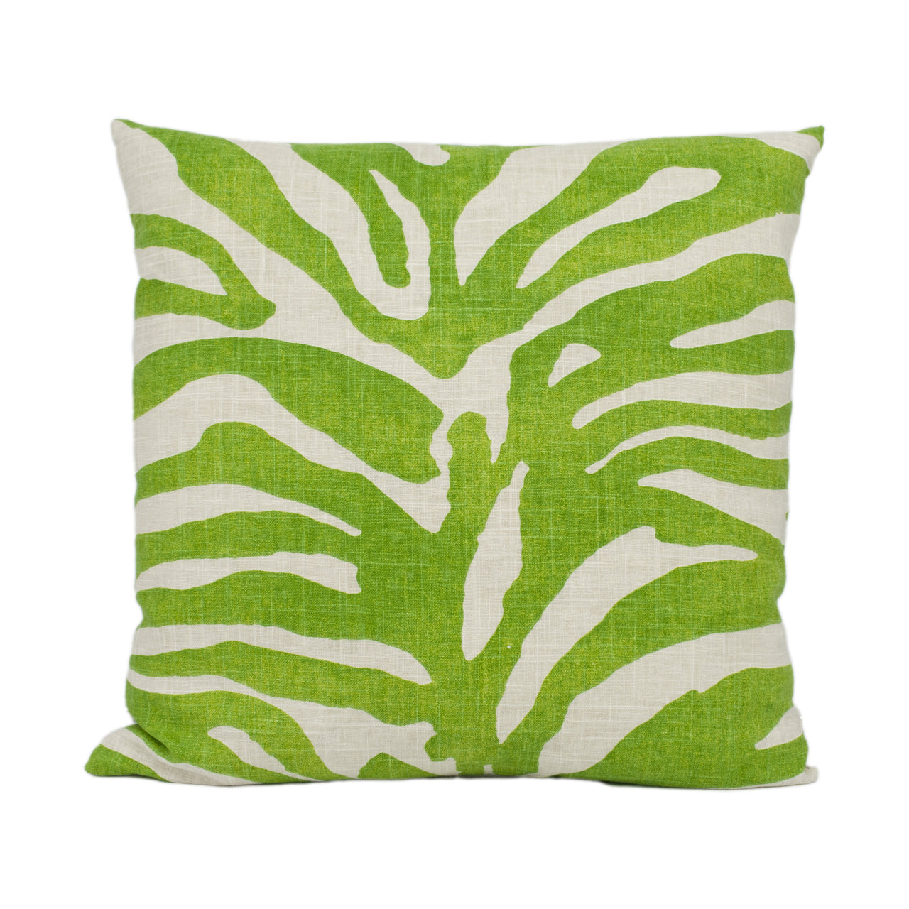 Thibaut - Serengeti - Green - Stunning Zebra Print Cushion Cover Handmade Throw Pillow Designer Home Décor