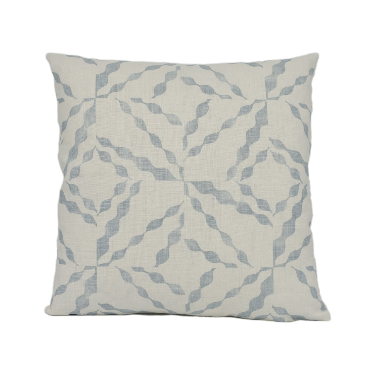 Christopher Farr - Puzzle - Pale Blue - Modern Geometric Cushion Cover - Handmade Throw Pillow Designer Home Décor