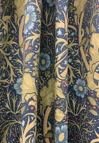 Thumbnail for William Morris - Seaweed- Cobalt/Thyme  224472 -  Made to Measure Curtains Designer Home Decor