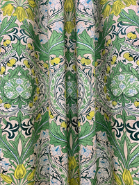 Thumbnail for Genuine William Morris - Merton- leaf Green/sky  by Ben Pentreath -  Made to Measure Curtains Designer Home Decor