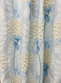 Thumbnail for Thibaut - Anna French Fabric - Tiverton  - Spa Blue  Made to Measure Curtains - draper panels