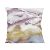 Thumbnail for Harlequin - Kailani - Mandarin / Fig - Stunning Snowy Mountain Landscape Handmade Cushion Cover Throw Pillow Designer Home Décor