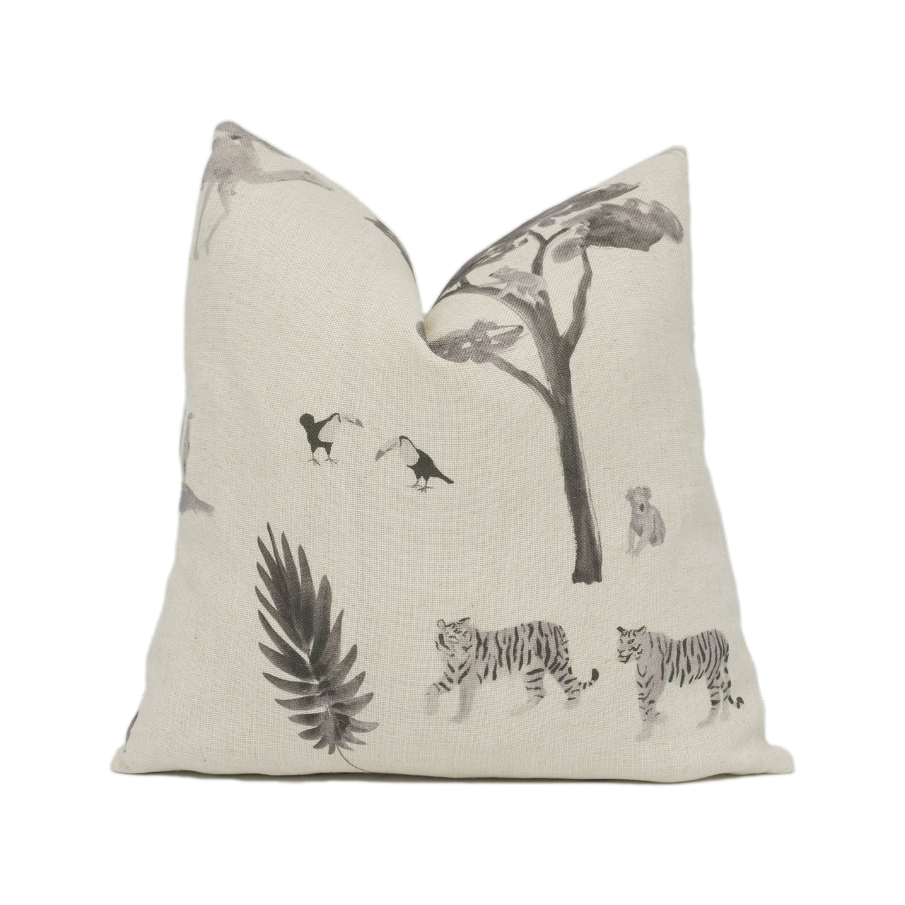 Andrew Martin - Noah - Cloud - Whimsical Painted Exotic Animal Cushion Cover Handmade Throw Pillow Designer Home Décor