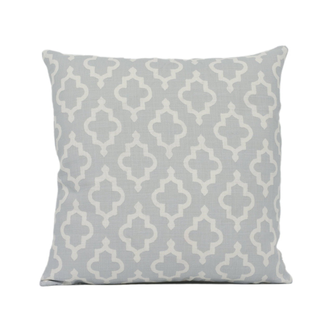 Schumacher - Jake - Orpington Blue - Moroccan Inspired Geometric Cushion Cover Handmade Throw Pillow Designer Home Décor