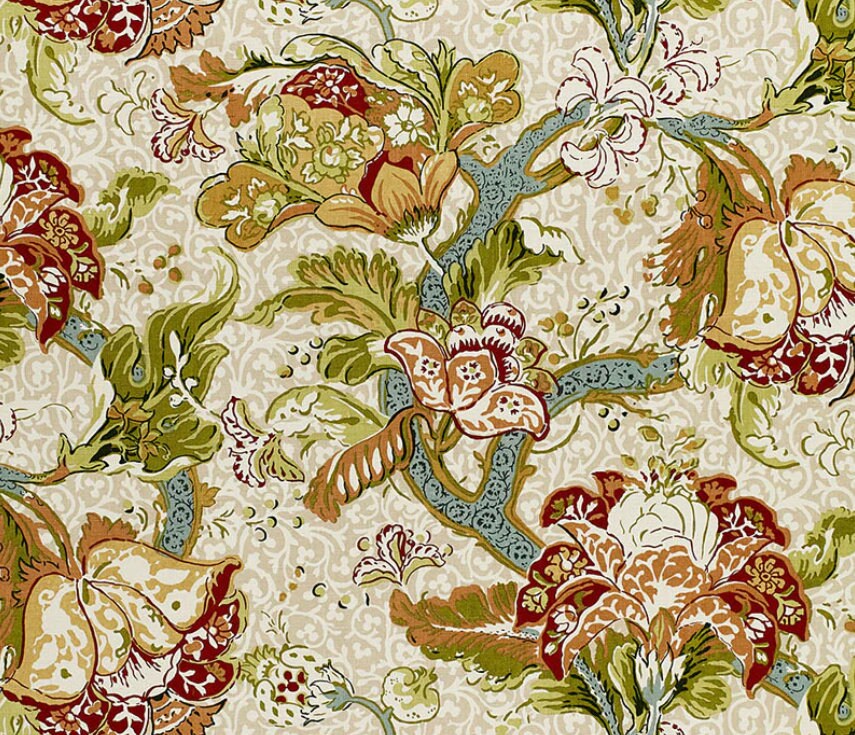 Schumacher - Ariella Jacobean - Ecru - Stunning Traditional Floral Classic Designer Cushion Cover - Handmade Throw Pillow Luxury Home Decor