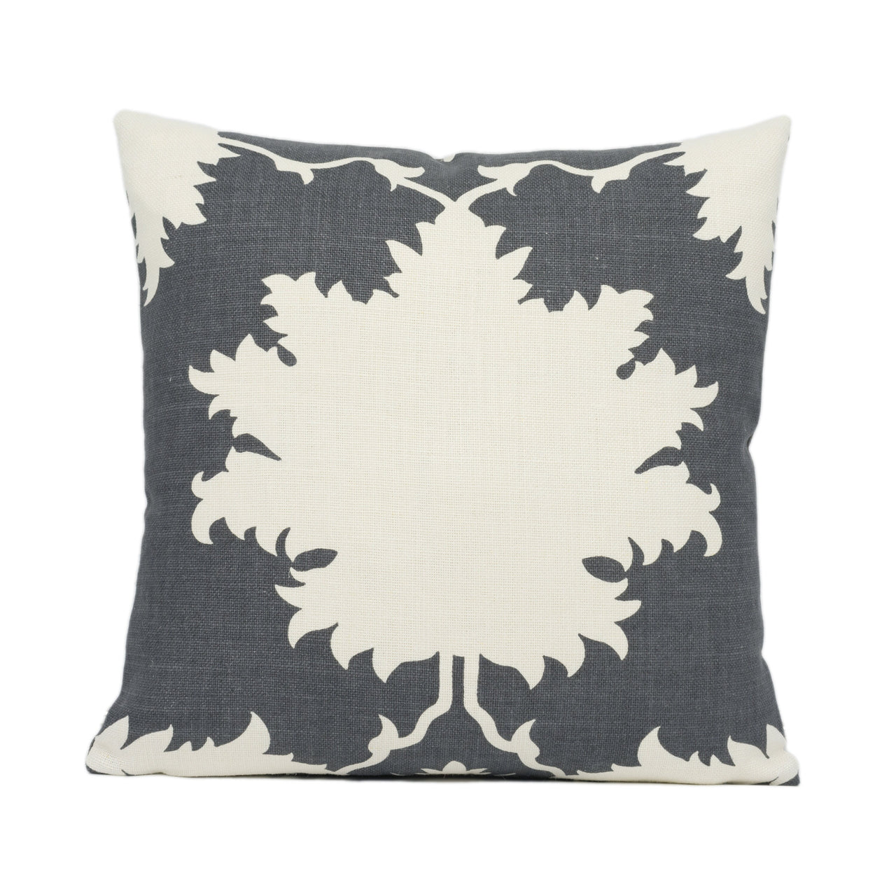 Mary McDonald for Schumacher - Garden Of Persia - Charcoal - Graphic Persian Inspired Designer Cushion Cover - Handmade Throw Pillow