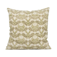 Thumbnail for William Morris - Morris Bellflowers - Fennel / Grey - Stunning Classic English Designer Cushion Cover Home Décor Throw Pillow