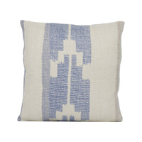 Thumbnail for Andrew Martin - Indus - Denim - Rustic Woven Geometric Cushion Cover Handmade Throw Pillow Designer Home Décor