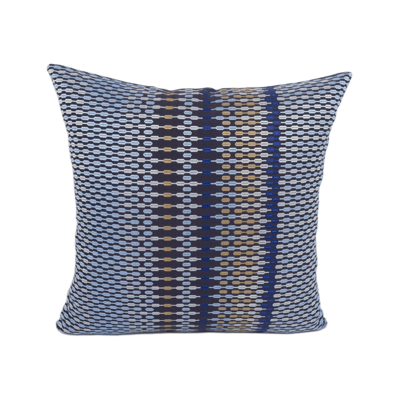 Harlequin - Array - Old Navy Denim / Bluebell / Slate - Unique Woven Effect Cushion Cover Throw Pillow Designer Home Decor