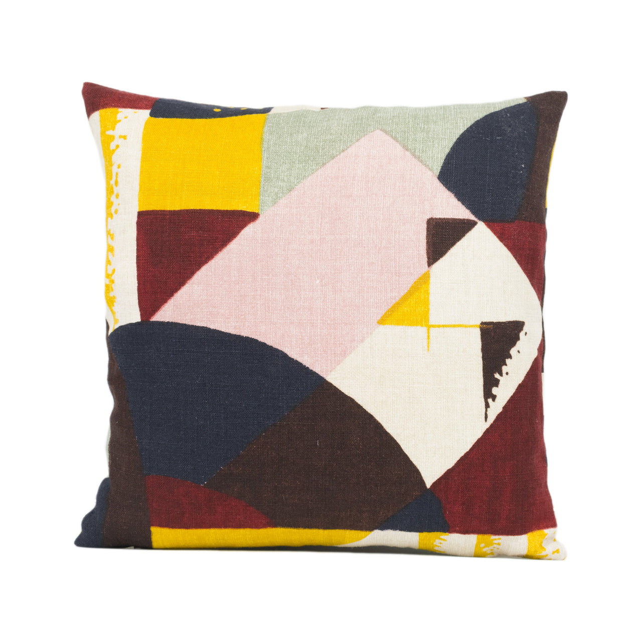 Zoffany - Abstract 1928 - Multi - Bold Bauhaus Influenced Cushion Cover Handmade Throw Pillow Designer Home Décor