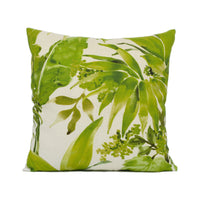 Thumbnail for Chivasso - Jungle Like - Green - Botanical Tropical Leaf Print Cushion Cover - Handmade Throw Pillow - Designer Home Décor