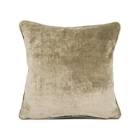 Thumbnail for Zoffany - Curzon - Sable - Opulent Plush Velvet Cushion Cover - Self Piped Throw Pillow - Designer Home Décor