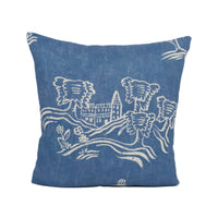 Thumbnail for Andrew Martin - Friendly Folk - Happy Blue - Stunning Designer Cushion Cover Home Decor Throw Pillow