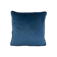 Thumbnail for Stunning Plush Dark Blue Royal Velvet Cushion Cover - Handmade Throw Pillow - Designer Home Decor