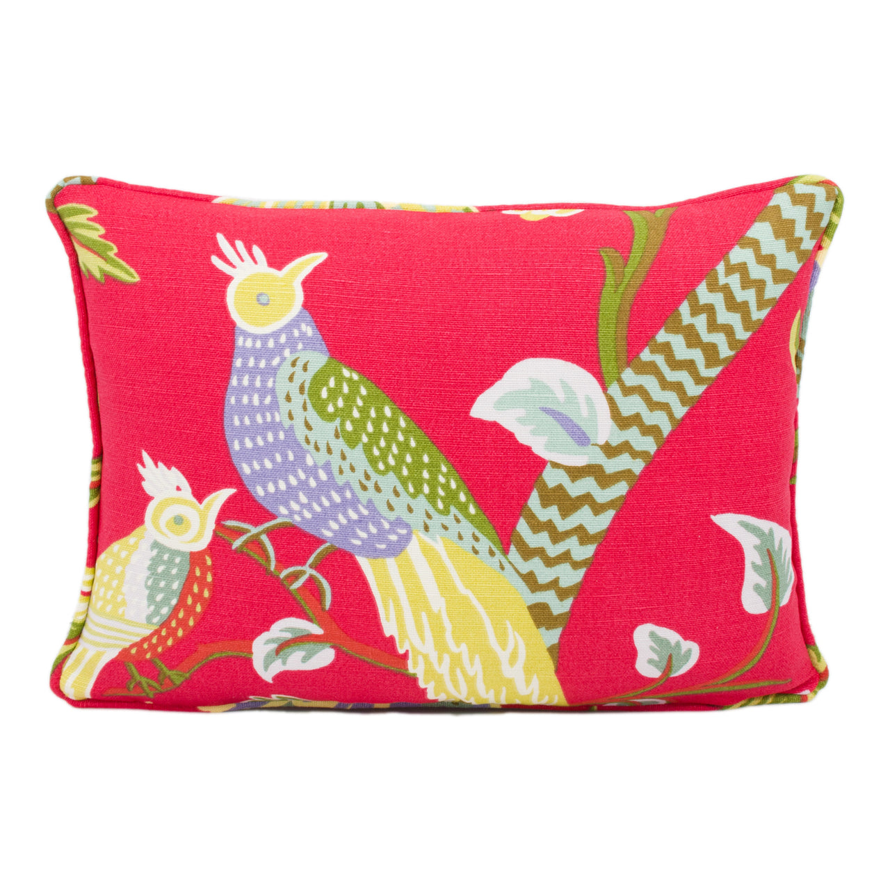 Thibaut - Janta Bazaar - Red - Cushion Cover Pillow Throw Designer Home Decor