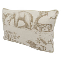 Thumbnail for Andrew Martin - Jungle - Linen - Contrast Piped Stunning Cushion Cover Throw Pillow Home Decor