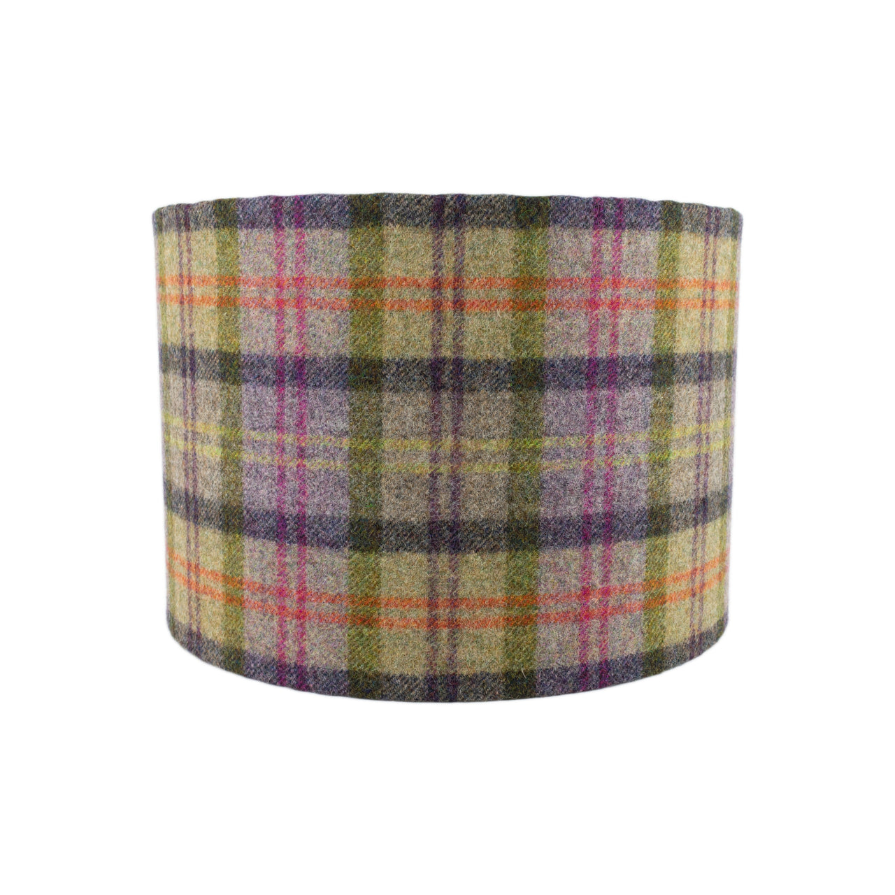 Art of the Loom - Oban Plaid - Thistle - Lampshade - Ceiling Light -  Stunning Bright Colourful Tartan Plaid - Handmade Designer Home Décor