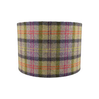 Thumbnail for Art of the Loom - Oban Plaid - Thistle - Lampshade - Ceiling Light -  Stunning Bright Colourful Tartan Plaid - Handmade Designer Home Décor