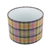 Thumbnail for Art of the Loom - Oban Plaid - Thistle - Lampshade - Ceiling Light -  Stunning Bright Colourful Tartan Plaid - Handmade Designer Home Décor