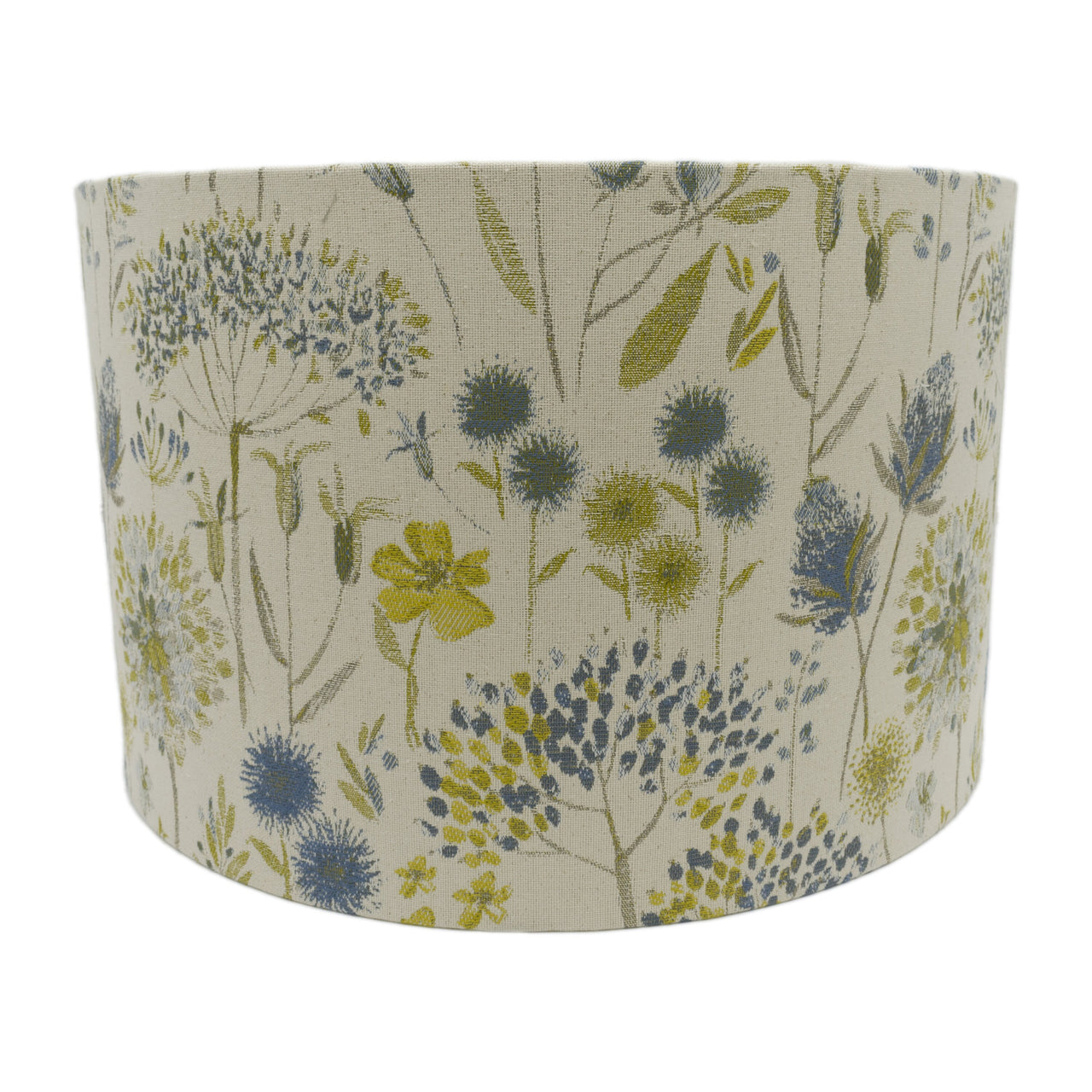 Voyage - Flora - Cream Duck Egg - Lampshade - Ceiling Light - Bright Airy Meadow Flowers - Handmade Designer Home Décor