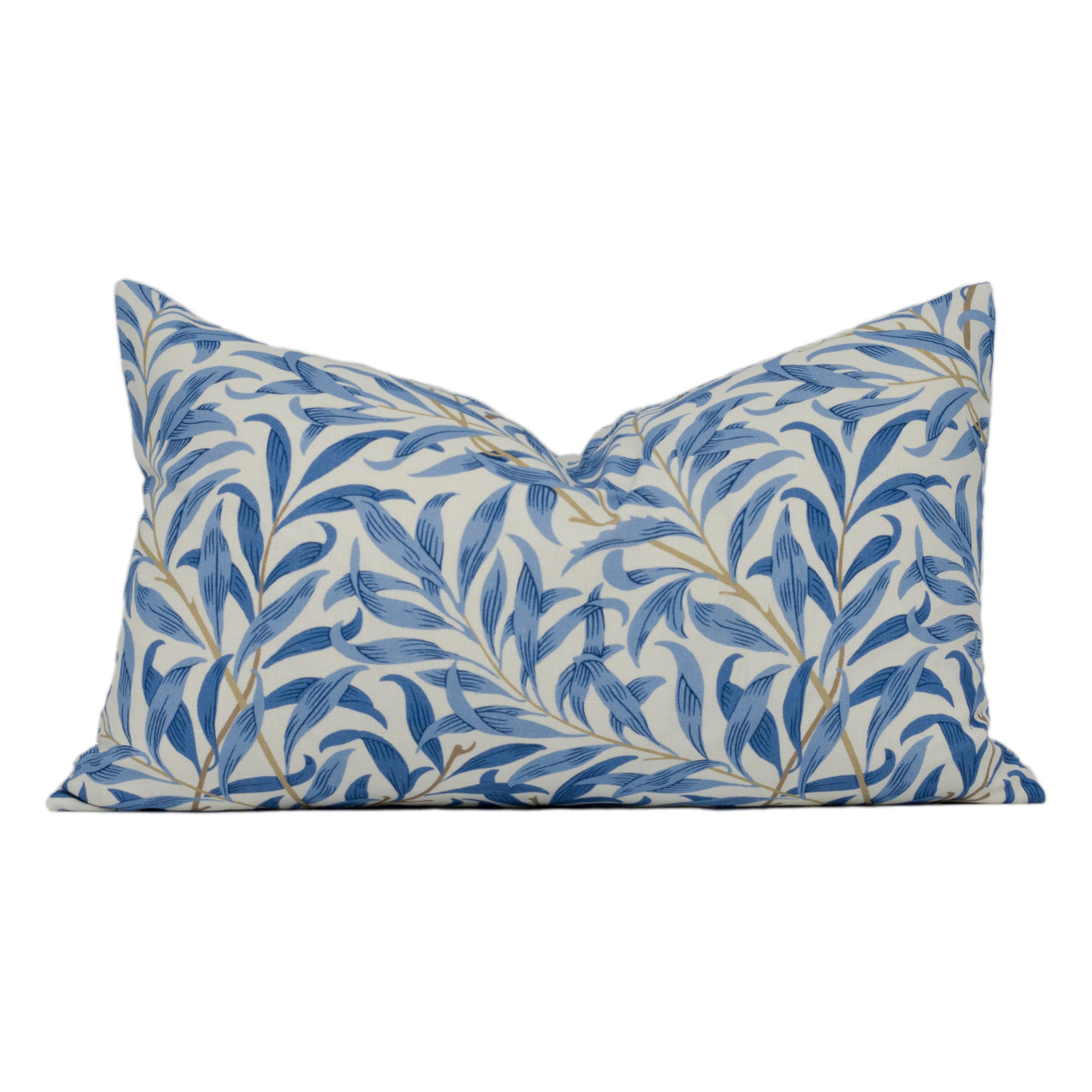 William Morris - Willow Boughs - Woad - Bright Classic English Cushion Cover - Handmade Throw Pillow - Designer Home Décor