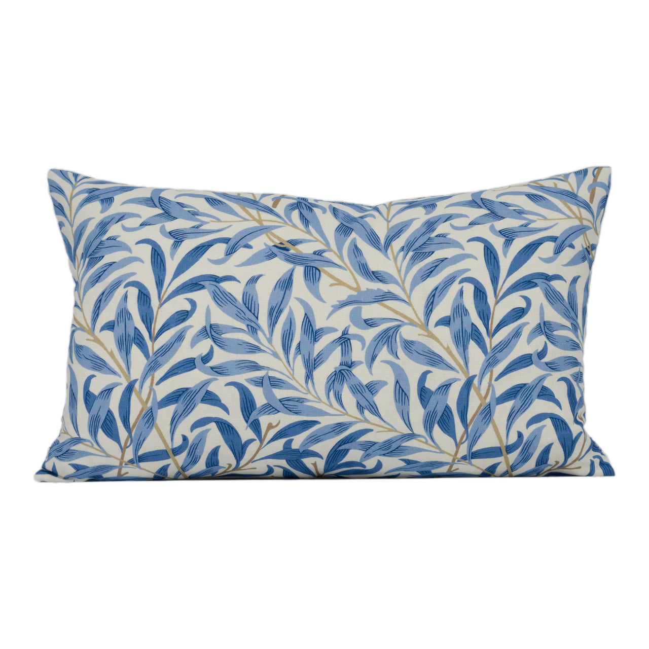 William Morris - Willow Boughs - Woad - Bright Classic English Cushion Cover - Handmade Throw Pillow - Designer Home Décor