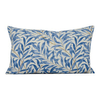 Thumbnail for William Morris - Willow Boughs - Woad - Bright Classic English Cushion Cover - Handmade Throw Pillow - Designer Home Décor