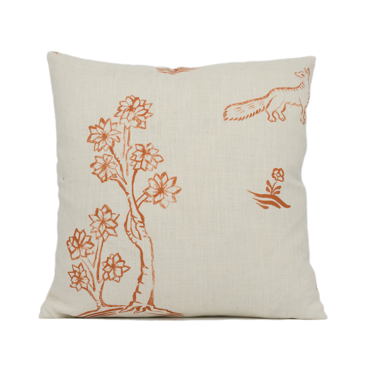 Andrew Martin - Friendly Folk - Melon Orange - Stunning Designer Cushion Cover Home Decor Throw Pillow