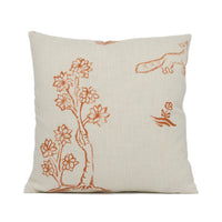 Thumbnail for Andrew Martin - Friendly Folk - Melon Orange - Stunning Designer Cushion Cover Home Decor Throw Pillow