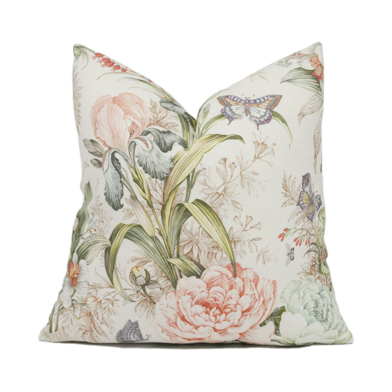 Prestigious - Botanical Hothouse - Peach Blossom - Whimsical Floral Cushion Cover - Handmade Throw Pillow - Designer Home Décor