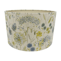 Thumbnail for Voyage - Flora - Cream Duck Egg - Lampshade - Ceiling Light - Bright Airy Meadow Flowers - Handmade Designer Home Décor