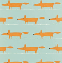 Thumbnail for Scion - Mr Fox - Stunning Handmade Lampshade - Many Colours Available - Sunflower / Sky / Neutral / Kiwi / Blush / Tangerine - Home Decor