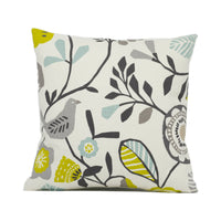 Thumbnail for Clarke & Clarke / Studio G - Folki - Chartreuse / Charcoal - Funky Fun Cushion Cover - Designer Home Décor - Handmade Throw Pillow