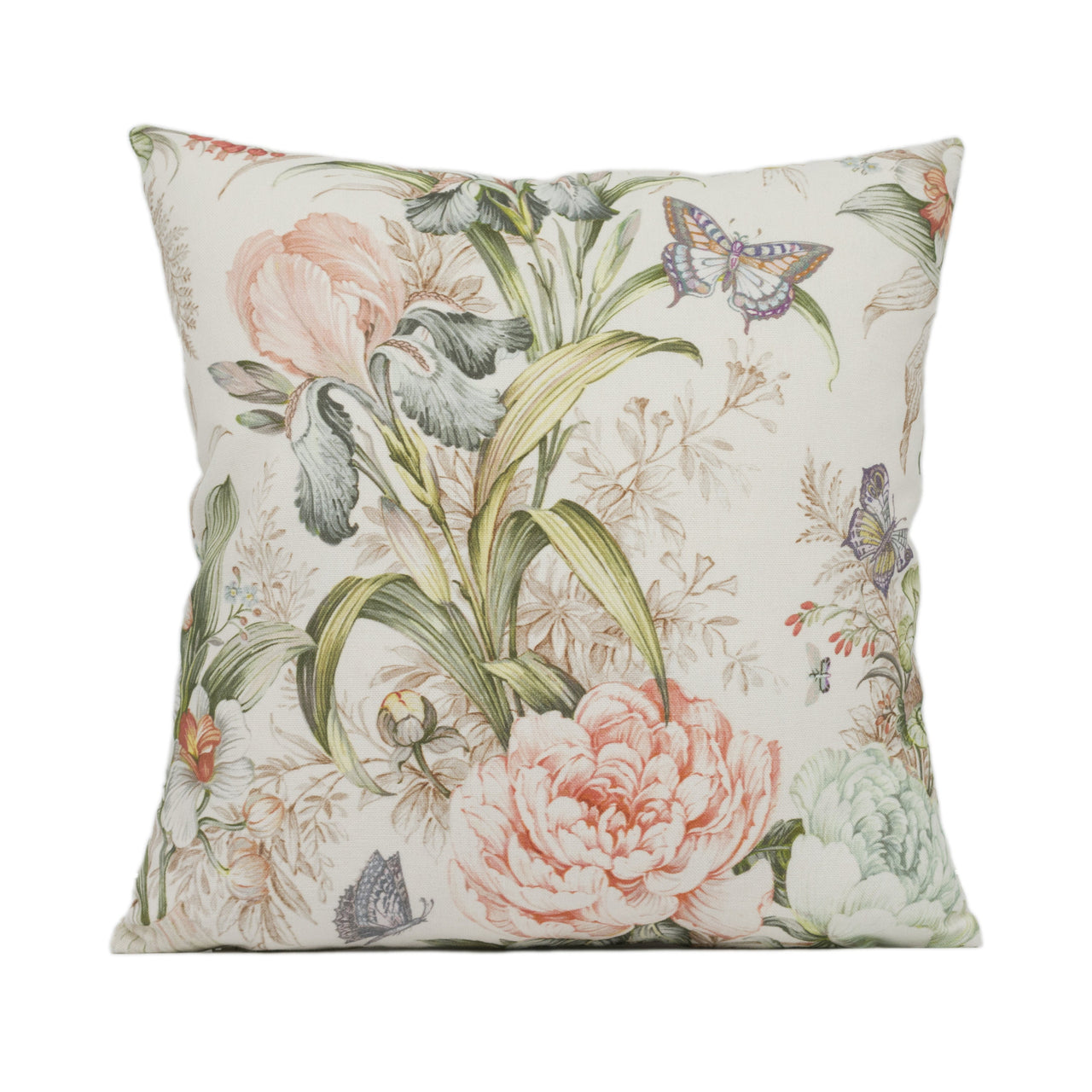 Prestigious - Botanical Hothouse - Peach Blossom - Whimsical Floral Cushion Cover - Handmade Throw Pillow - Designer Home Décor