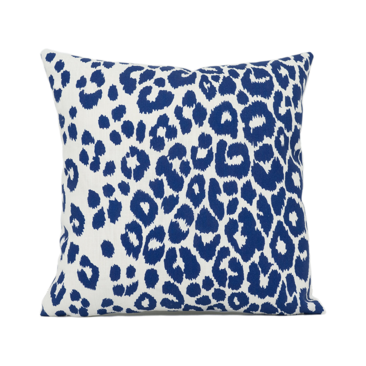 Schumacher - Iconic Leopard - Ink - Sexy Animal Print Designer Cushion Cover - Handmade Throw Pillow - Luxury Home Décor