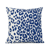 Thumbnail for Schumacher - Iconic Leopard - Ink - Sexy Animal Print Designer Cushion Cover - Handmade Throw Pillow - Luxury Home Décor