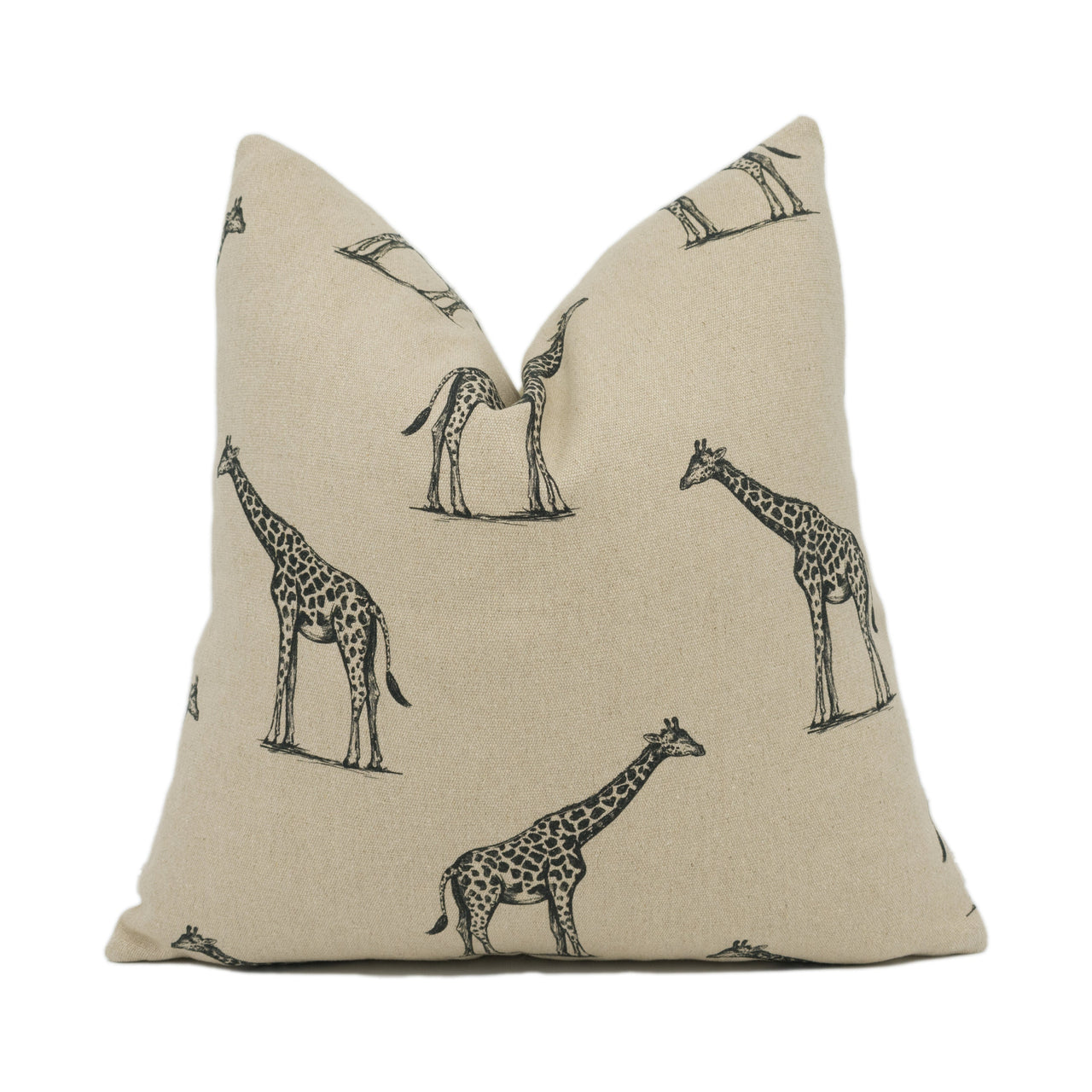 Art of the Loom - Serengeti - Giraffe - Exotic Safari Wildlife Cushion Cover - Handmade Throw Pillow - Designer Home Décor