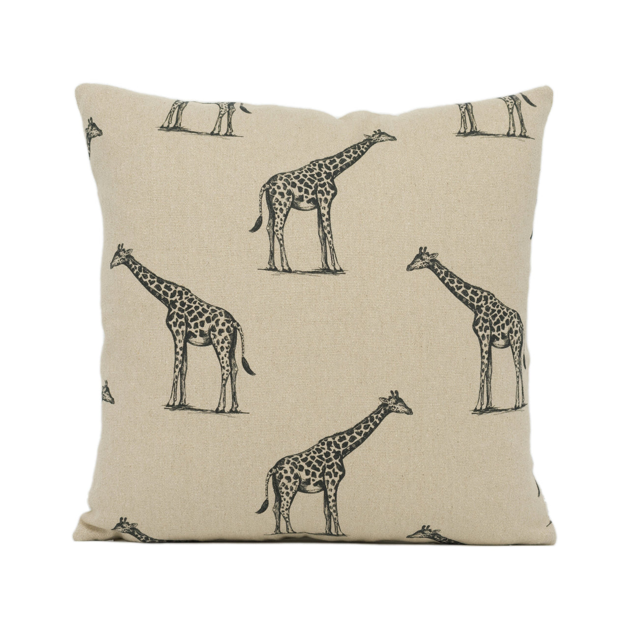 Art of the Loom - Serengeti - Giraffe - Exotic Safari Wildlife Cushion Cover - Handmade Throw Pillow - Designer Home Décor