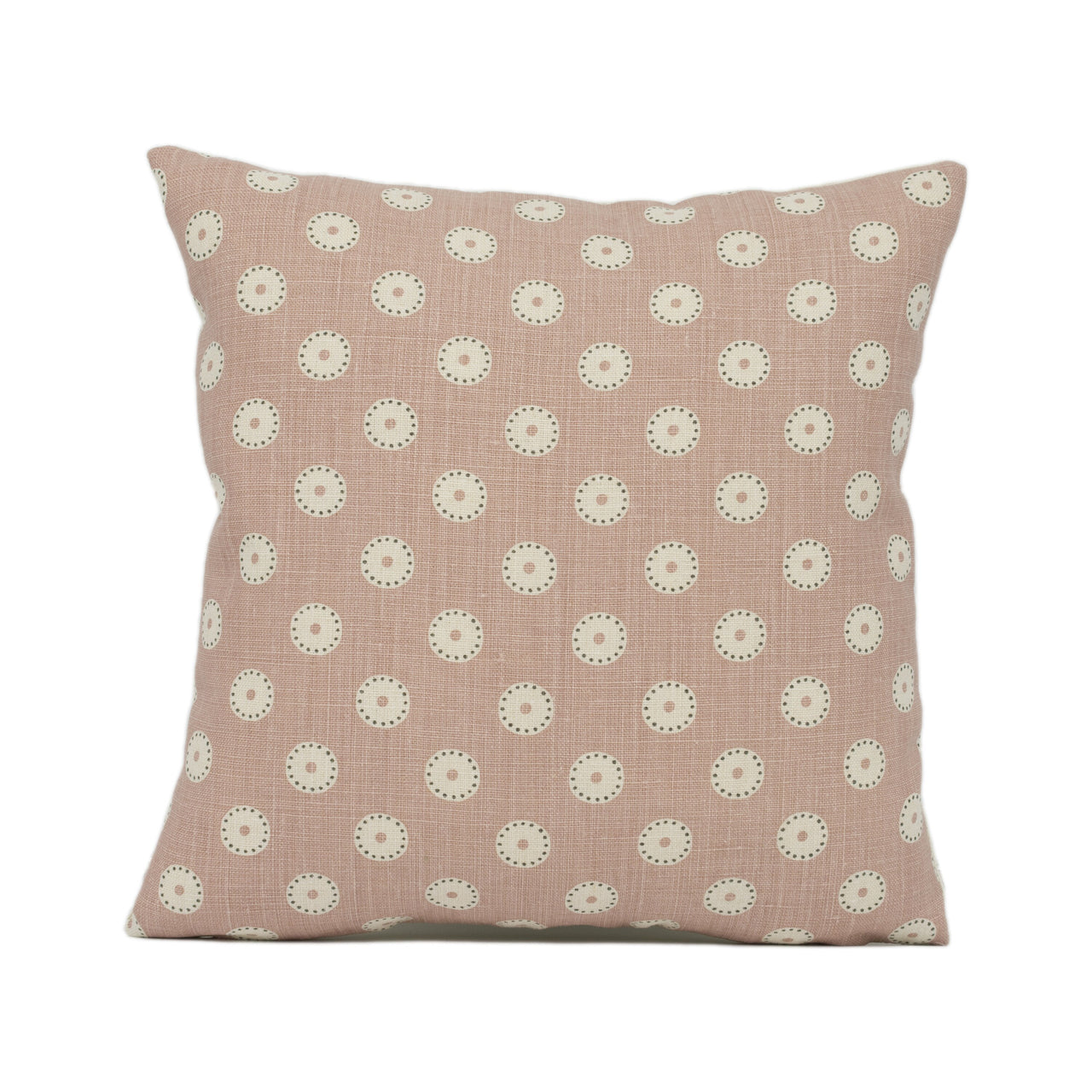 Vanessa Arbuthnott - Pretty Maids - Dusky Pink / Winter - Scandinavian Geometric Cushion Cover - Handmade Throw Pillow - Designer Home Décor