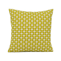 Thumbnail for Schumacher - Betwixt - Chartreuse / Ivory - Textural Woven Geometric Cushion Cover - Handmade Throw Pillow - Designer Home Décor