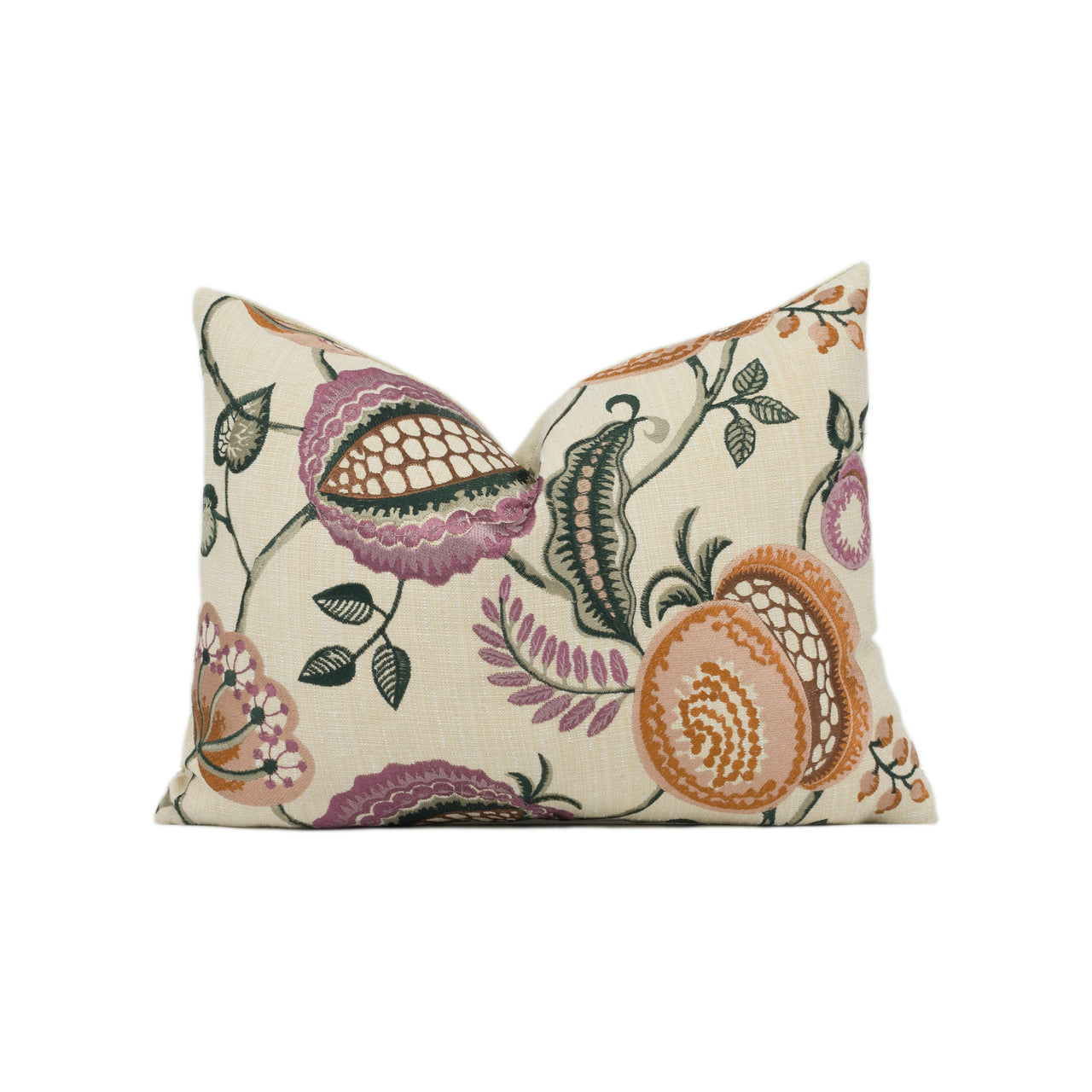 Iliv - Figs & Strawberries - Eden - Classic Floral Fruit Cushion Cover - Handmade Throw Pillow - Designer Home Décor