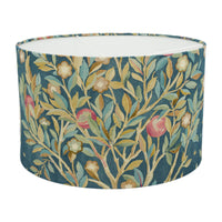 Thumbnail for William Morris - Melsetter - Indigo - Lampshade - Ceiling Light -  Elegant Classic Bird Design Handmade Designer Home Décor