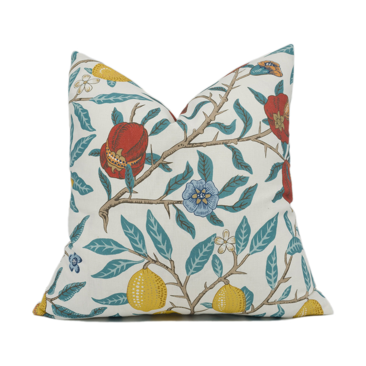 Sanderson Archive - Fruit - Paradise Blue - Classic William Morris Design Cushion Cover - Handmade Throw Pillow - Designer Home Décor