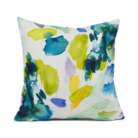 Thumbnail for Bluebellgray - Palette - Bright Colourful Abstract Watercolour Strokes Cushion Cover - Handmade Throw Pillow - Designer Home Décor